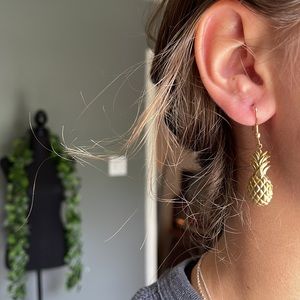 Pineapple earrings